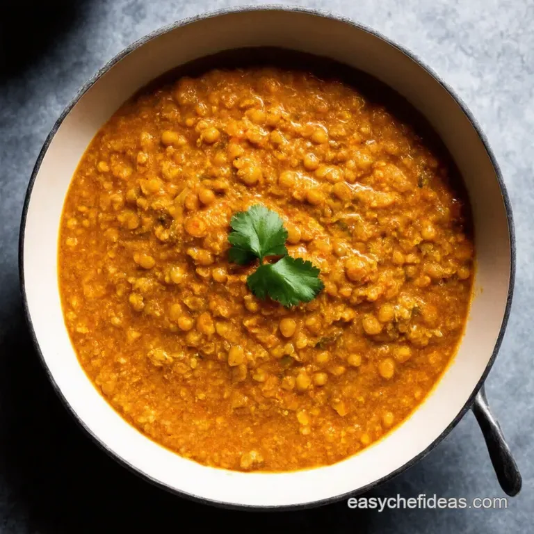 Spiced Red Lentil Dahl A Hearty Weeknight Winner