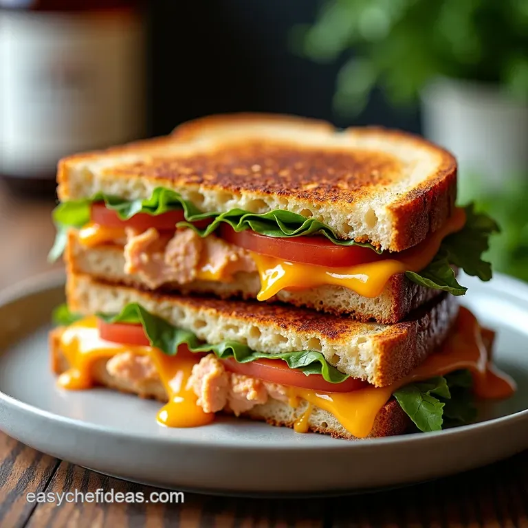 Spicy Tuna Melt Toasties
