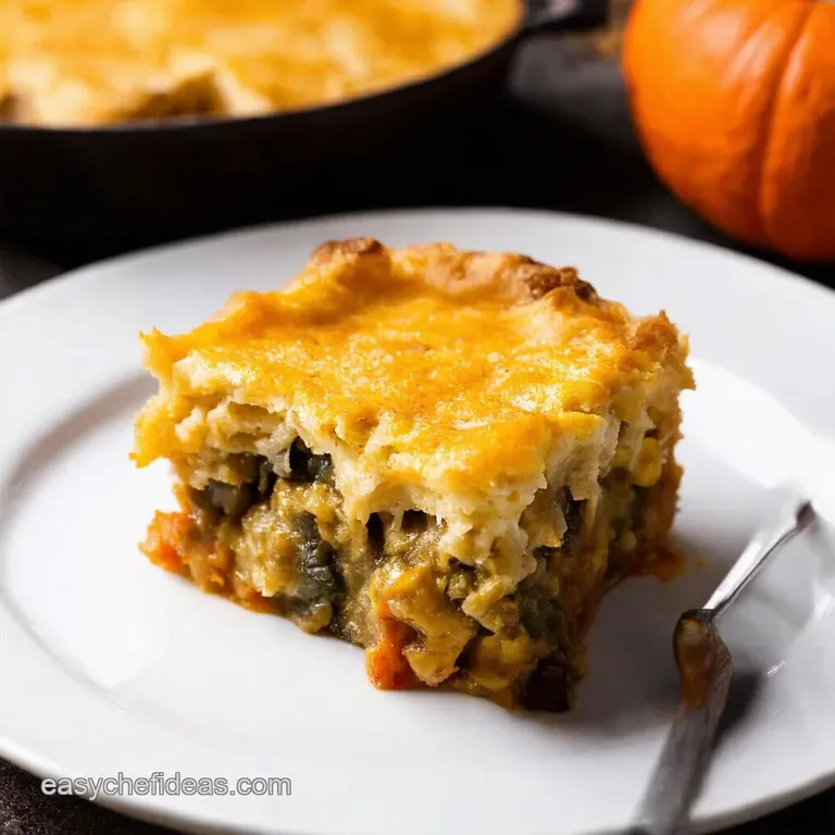 Spooky Spiderweb Shepherds Pie