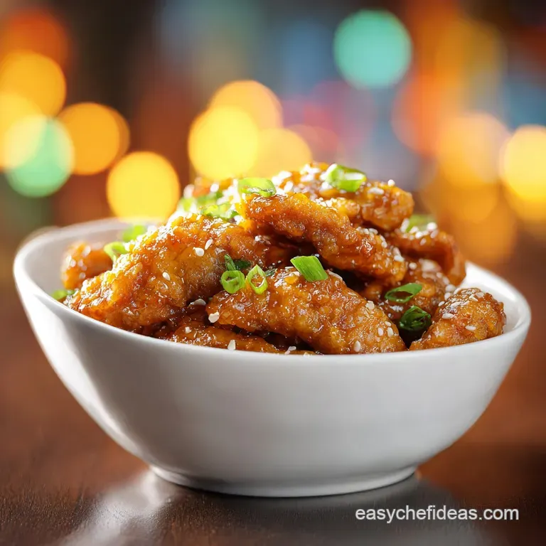 Sticky Chicken Tenders: Caramelized and Crispy
