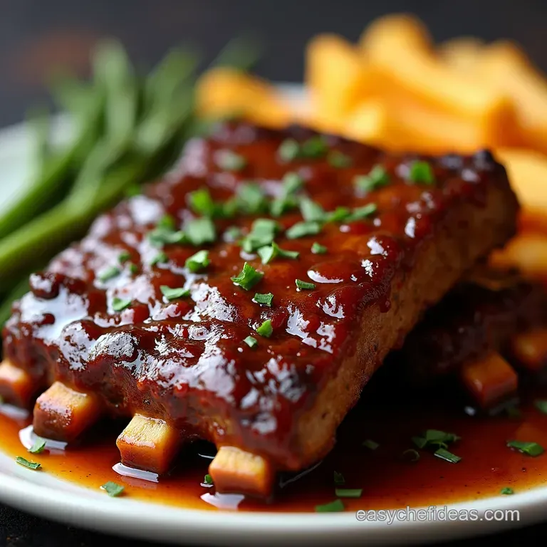 The Sunday Roast King SlowBraised Sticky HoneyGlazed Beef Ribs