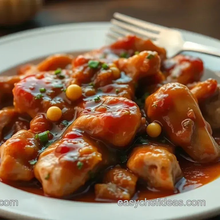 Sticky Sweet Honey Garlic Chicken