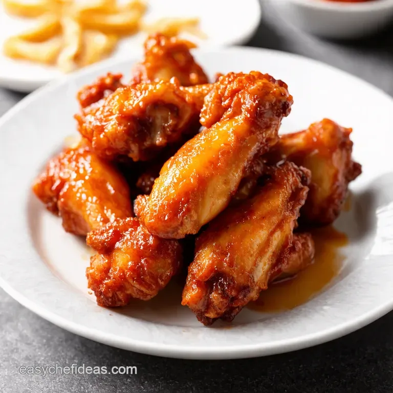 Sticky Sweet Ninja Air Fryer Honey Garlic Chicken Wings