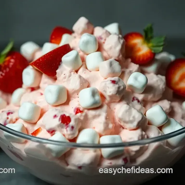 Strawberry Fluff Salad: A Delightfully Sweet Treat