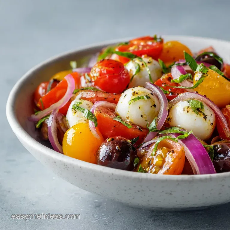 Summer Potluck Recipes: Sunny Pearl Couscous Salad presentation