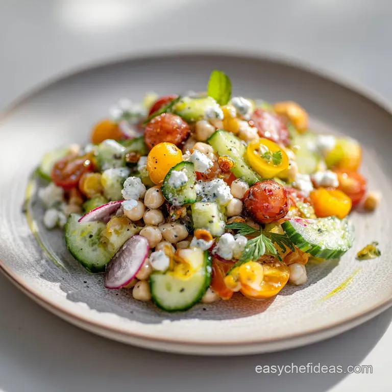 Summer Potluck Recipes: Sunny Pearl Couscous Salad