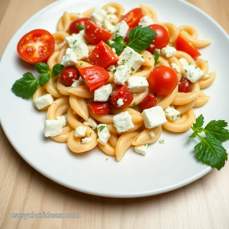 Sunshine on a Plate The Easiest Greek Pasta Salad
