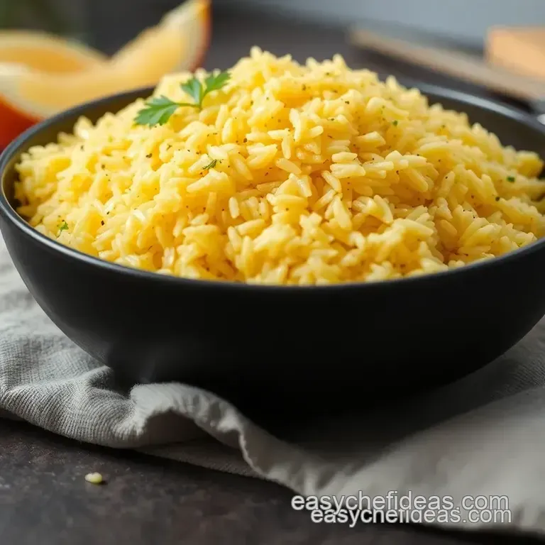 Sunshine Yellow Rice: a Flavorful & Easy One-Pot Wonder presentation