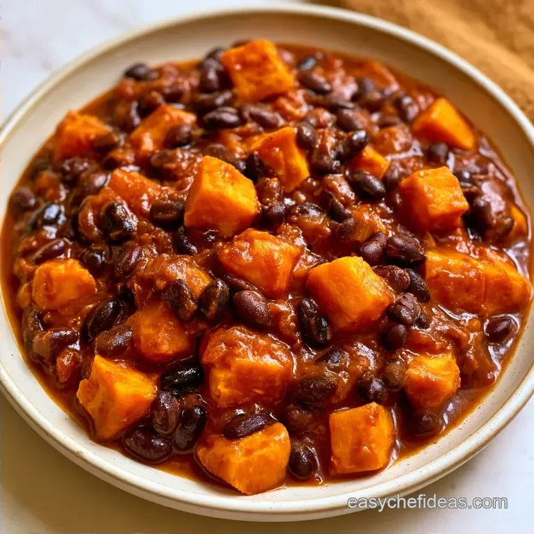 One-Pot Sweet Potato Bean Chili