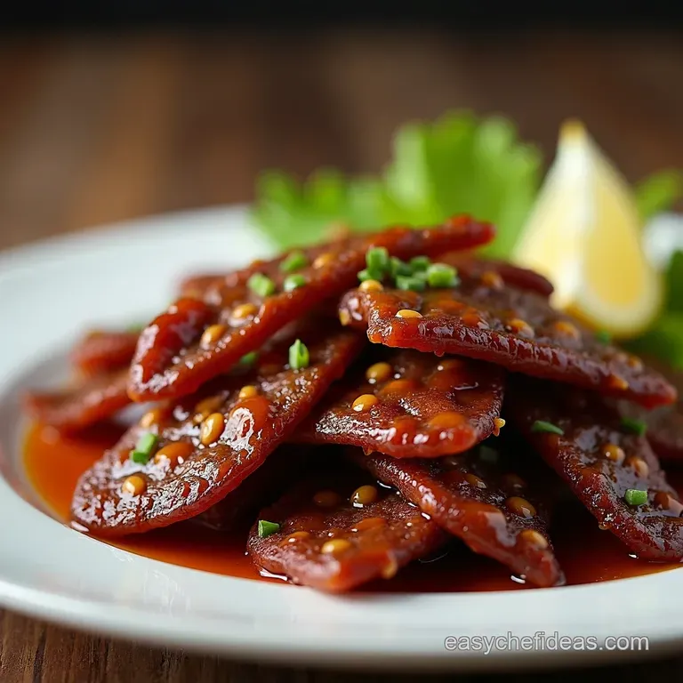 Sweet Savory and Perf Teriyaki Beef Jerky A Classic Done Right