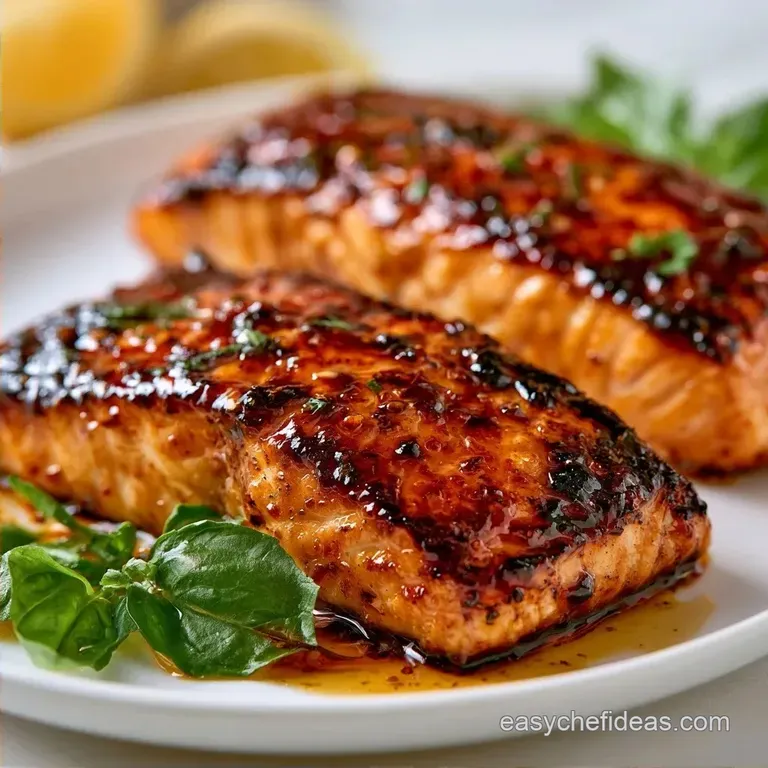 Sweet Savory Salmon Glaze: Caramelized and Flaky