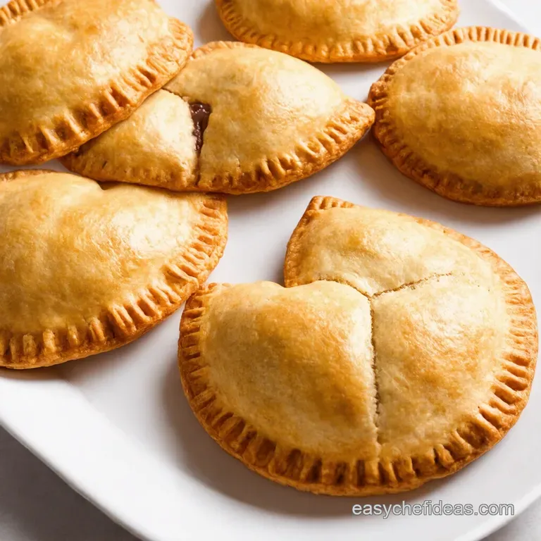 Sweetheart Strawberry Nutella Hand Pies
