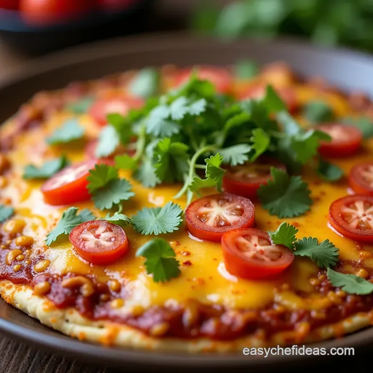 Taco Night Throwback Easy Copycat Mexican Pizzas