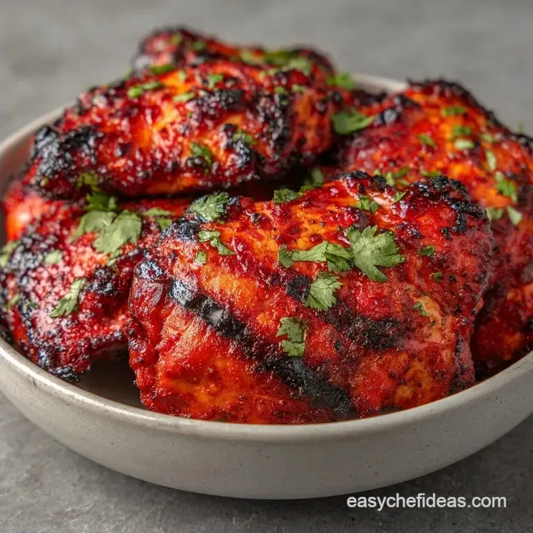 Tandoori Chicken Thighs: Authentic and Smoky
