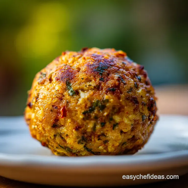 Plump, juicy turkey meatballs arranged on a white plate, glistening with sauce. A sprig of rosemary adds a touch of elegance.