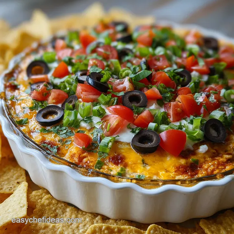 Seven Layer TexMex Dip: Foolproof Party Appetizer