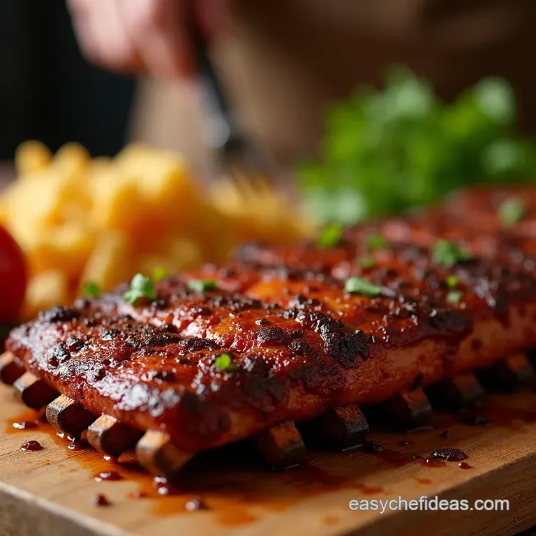 The Bank Holiday Bliss Homemade Rib Rub Recipe presentation
