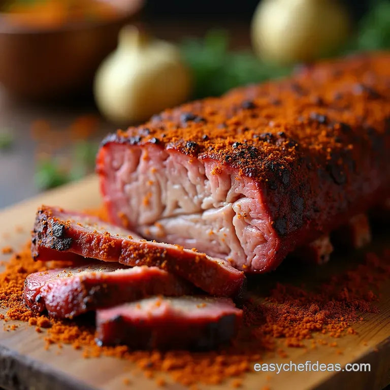 The Bark Builder Ultimate Rib Dry Rub Recipe presentation