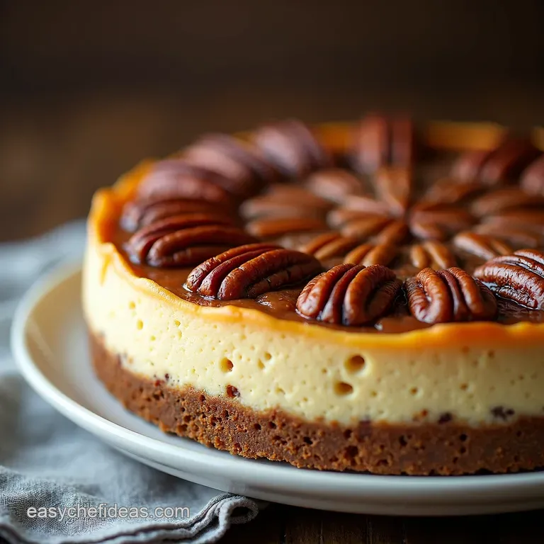 The Duke of Decadence Ultimate Pecan Pie Cheesecake