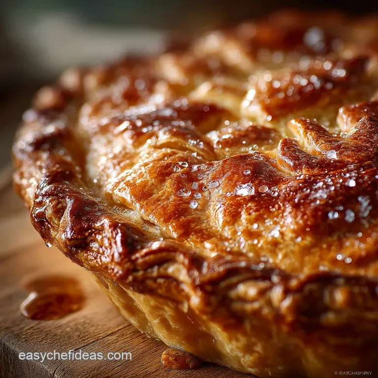 The Great British Flaky Allbutter Homemade Pie Crust presentation