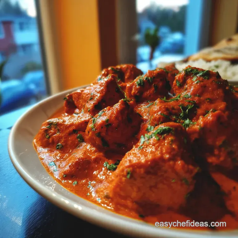 The Great British Classic Restaurantstyle Chicken Tikka Masala presentation