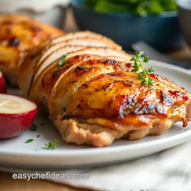 The Perfect Juicy Roasted Chicken Breast (Every Time!) presentation