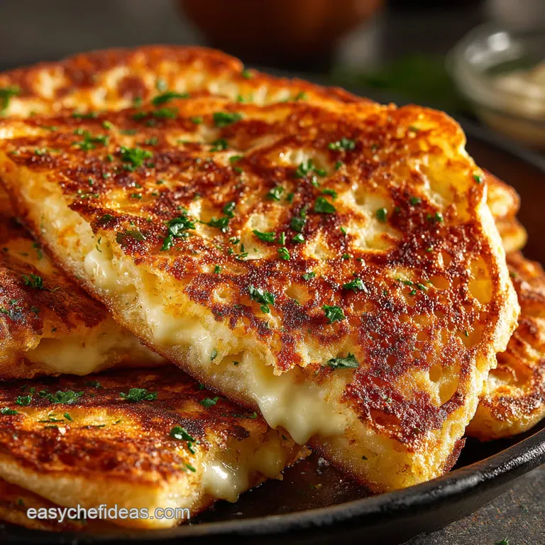 The Speedy South Indian Savoury Pancake presentation