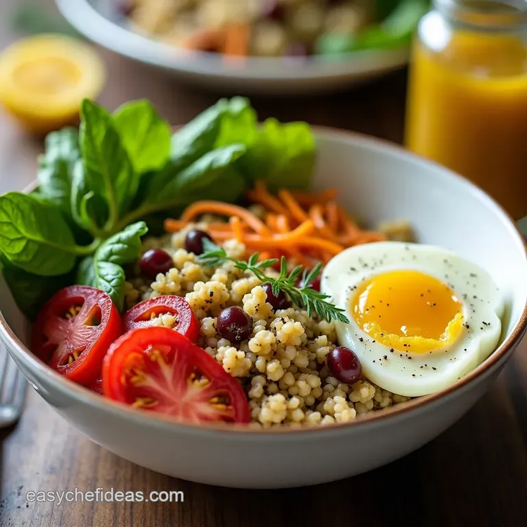 The Sunshine Glow Salad A Mediterranean Quinoa Power Bowl