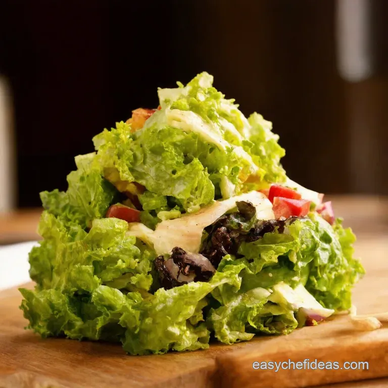 The Ultimate Chef Salad presentation