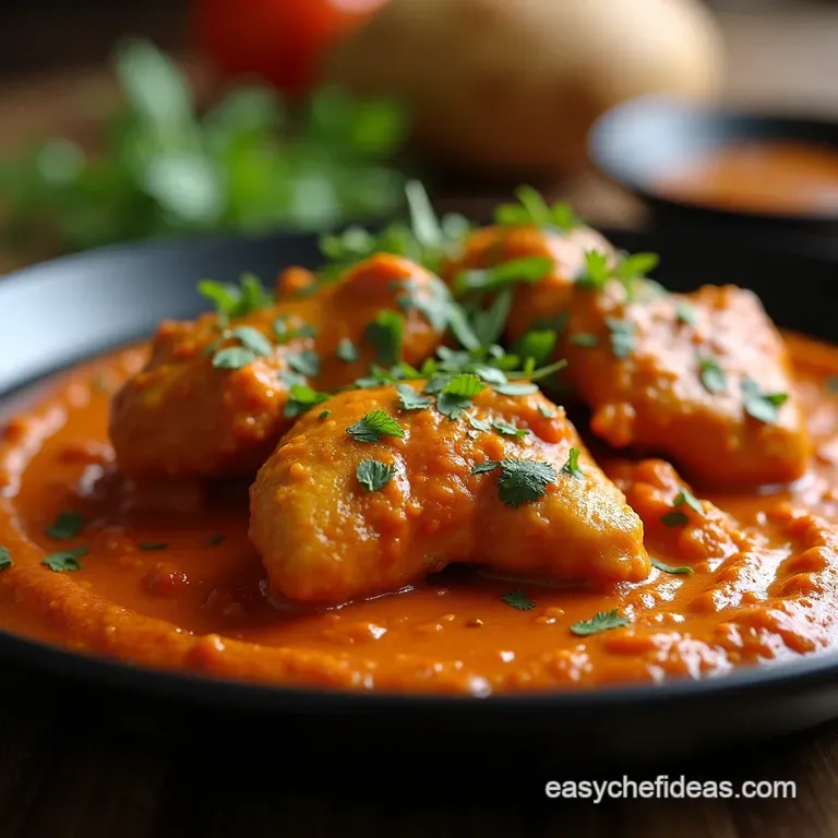 The Ultimate Chicken Tikka Masala Restaurant Quality at Home presentation