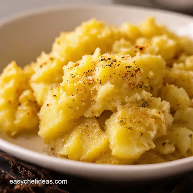 The Ultimate Crispy Smashed Potatoes presentation