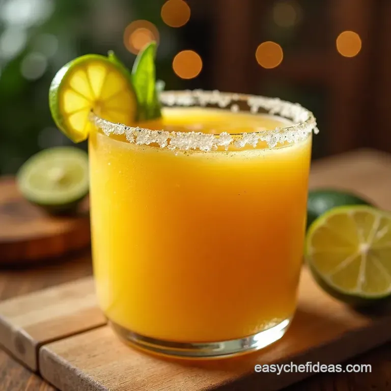 The Ultimate Fresh Mango Margarita Tropical Twist on a Classic presentation