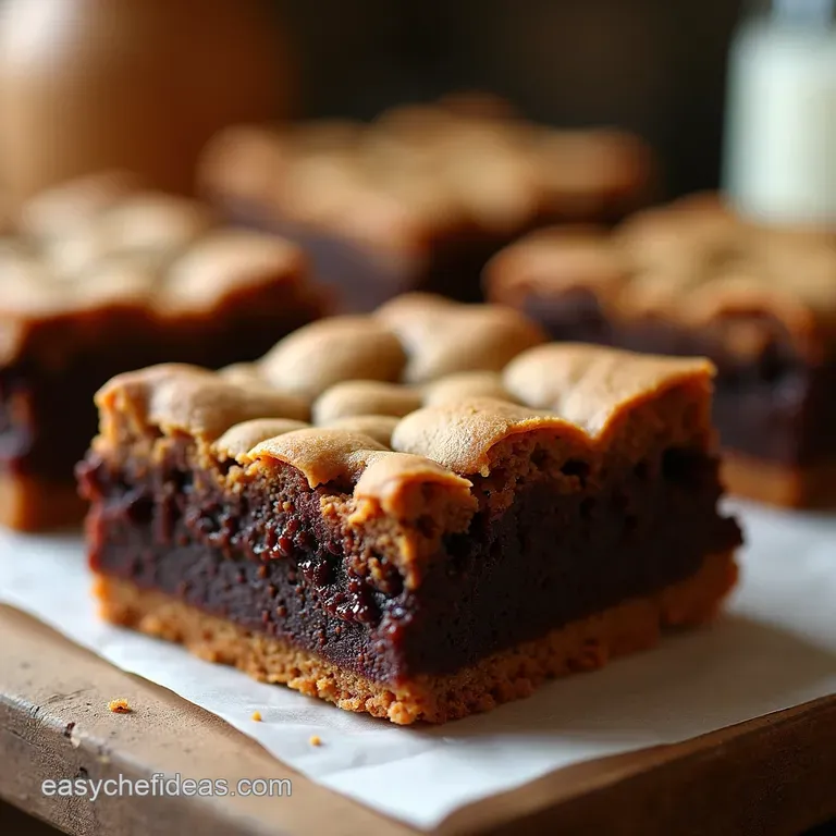 The Ultimate Fudgy Chewy Brookie Brownie Meets Cookie Perfection presentation