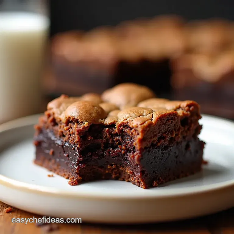 The Ultimate Fudgy Chewy Brookie Brownie Meets Cookie Perfection