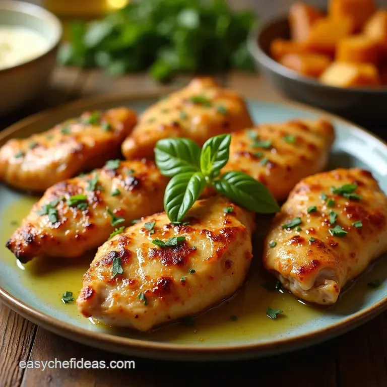 The Ultimate Lemon Herb Chicken Marinade presentation