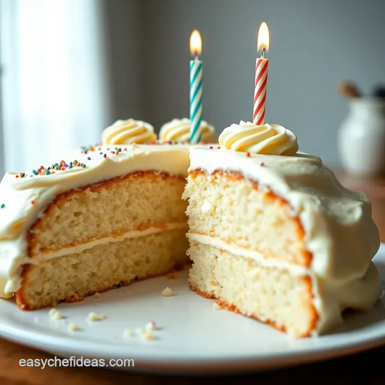 The Ultimate Vanilla Birthday Cake (or Any Day Cake!)