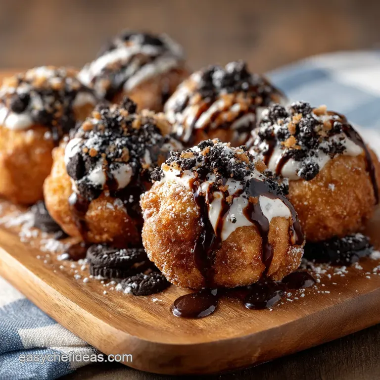 Fried Oreos: Ultimate Carnival Deep-Fried Dessert Recipe presentation