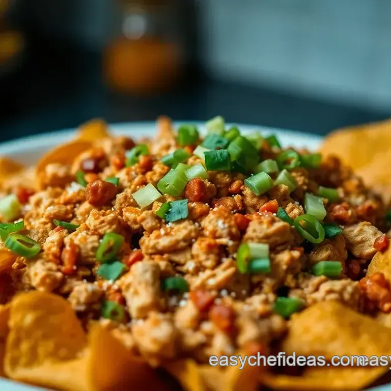 Ultimate Chicken Nachos: A Flavor Explosion on a Platter!