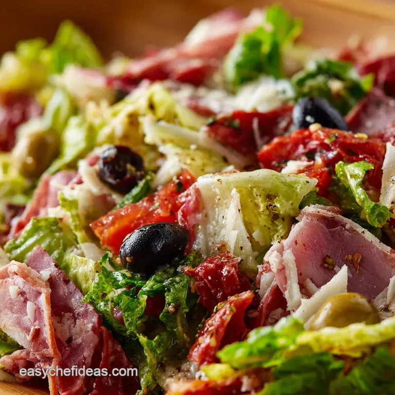 Antipasto Salad: Ultimate Italian Deli-Style Chopped Feast