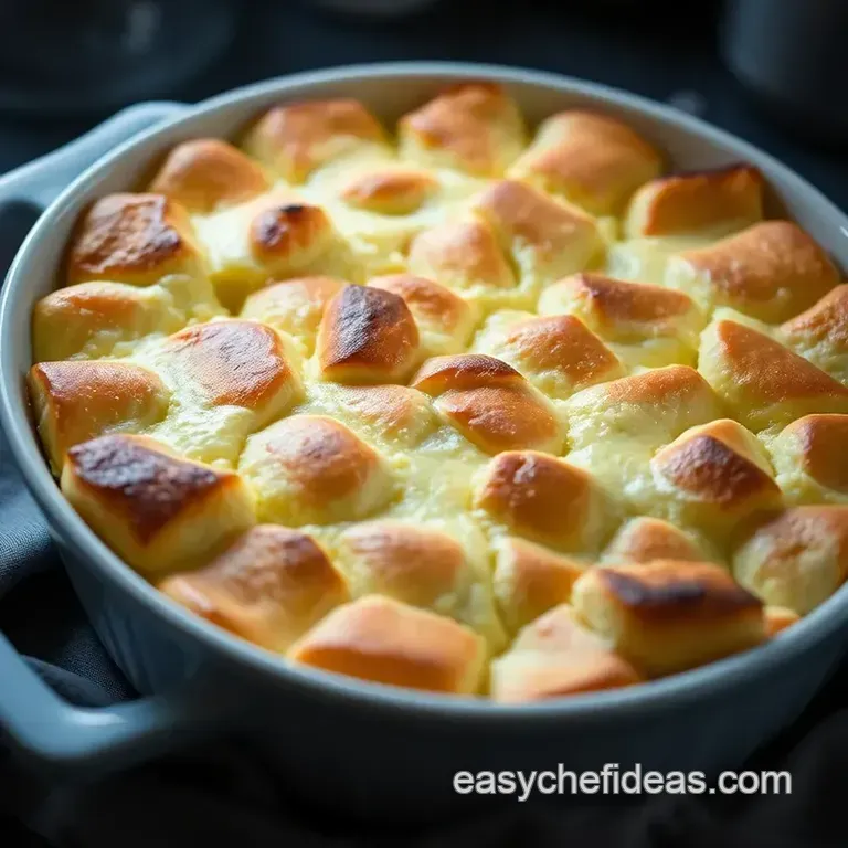Ultimate Comfort: Classic Bread and Butter Pudding presentation