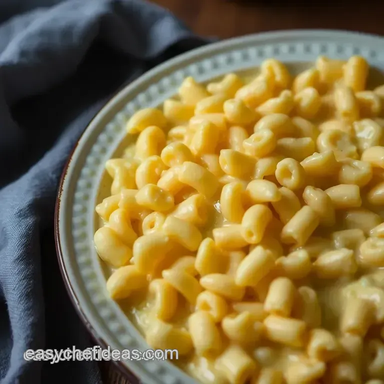 Ultimate Creamy Baked Mac and Cheese presentation