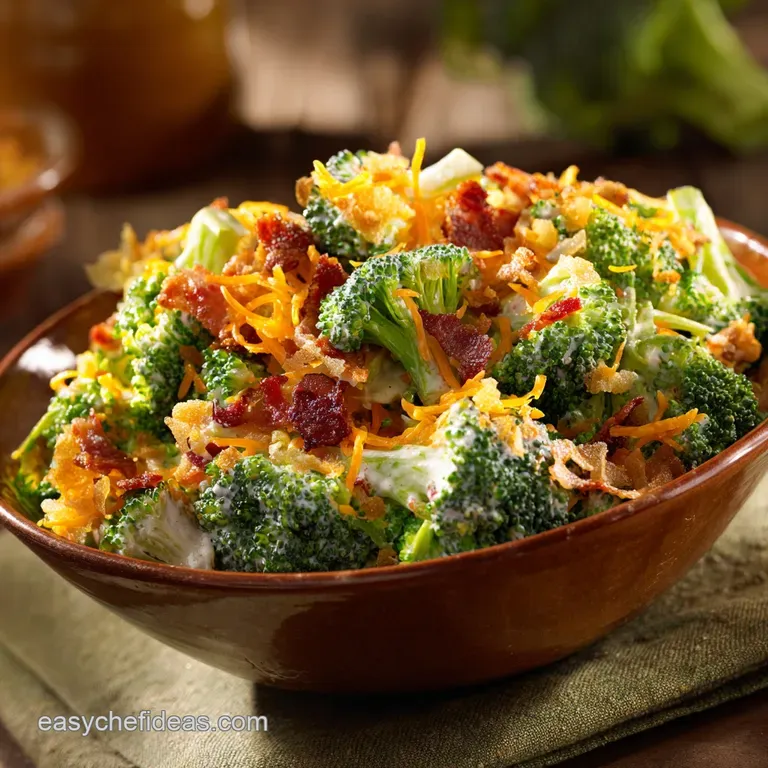 The Ultimate Creamy Broccoli Crunch Salad A BBQ Champion