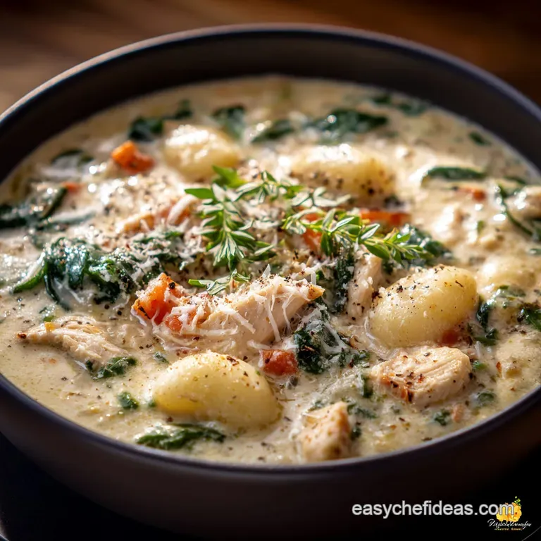 Chicken Gnocchi Soup: The Ultimate Creamy Tuscan Comfort Dish