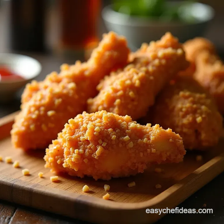 Doubledipped Perfection the Ultimate Crispy Korean Fried Chicken presentation