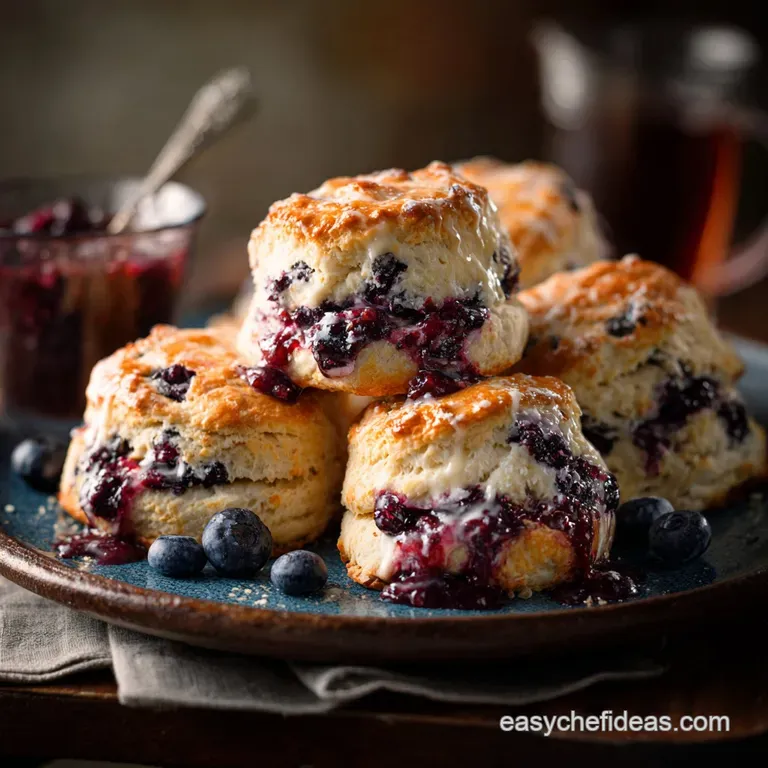 Blueberry Scones: The Ultimate Tender Lemon-Kissed Classic