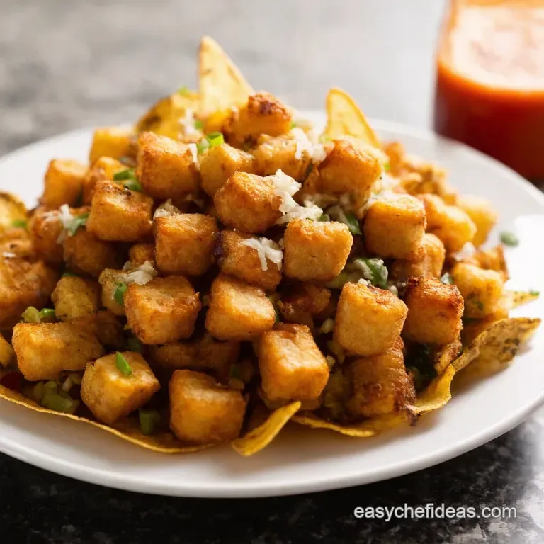 Ultimate Loaded Tater Tot Nachos Football Edition presentation