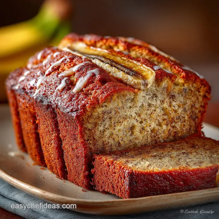 The Chefs Ultimate Moist Banana Bread a Proper Crumb presentation