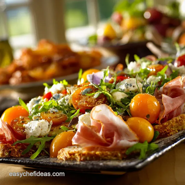 Salad Platter: the Ultimate Ploughmans Feast for Easy Summer Entertaining presentation