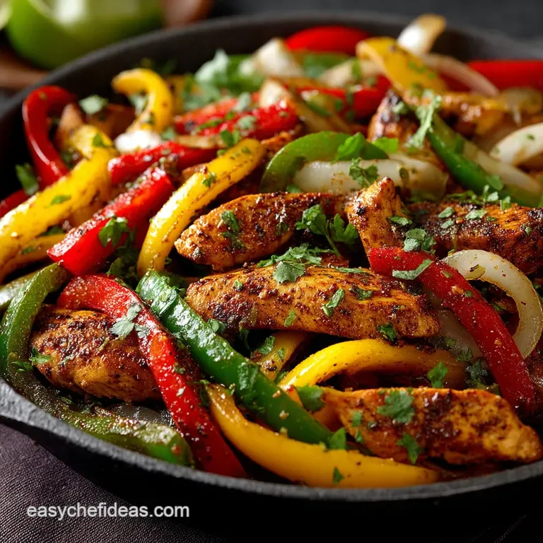 The Ultimate Sizzling Chicken Fajitas Restaurant Quality at Home