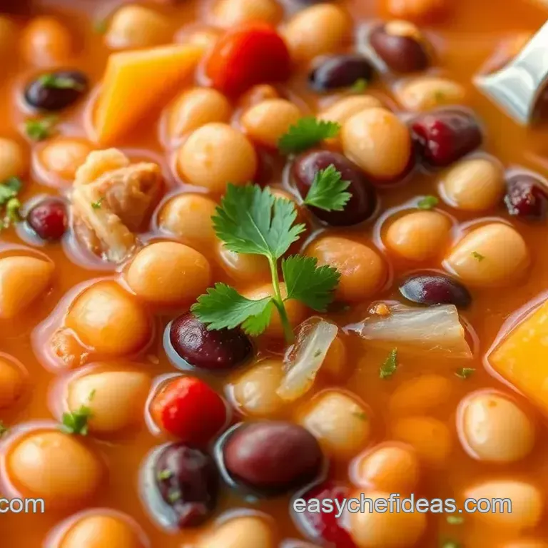 Hearty Upstate Pennsylvania Bean Soup